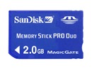 Sandisk Memory Stick Pro Duo 2GB Sandisk Memory Stick Pro Duo 2GB