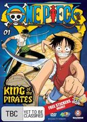 One Piece - Vol. 1: King Of The Pirates on DVD One Piece - Vol. 1: King Of The Pirates on DVD