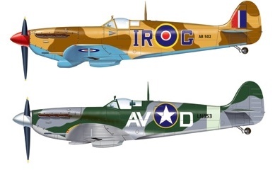 Italeri: 1/72 Spitfire Mk.VB - Model Kit image