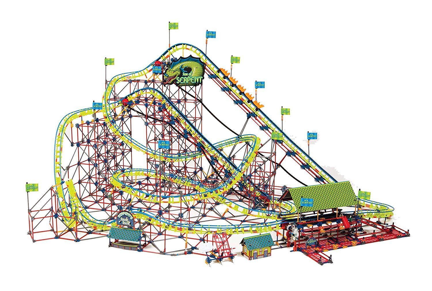 K'NEX Son of Serpent Roller Coaster image