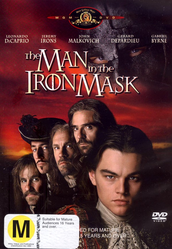 The Man In The Iron Mask on DVD image