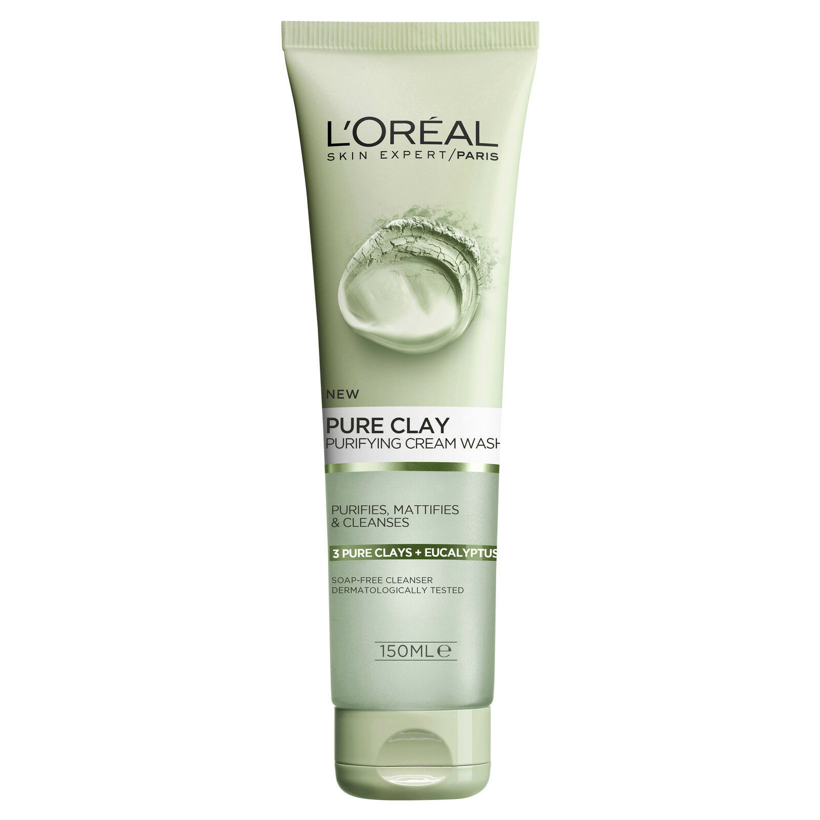 Buy L'Oreal Paris Pure Clay Foam Purifying Cream Wash (150ml) at Mighty Ape Australia