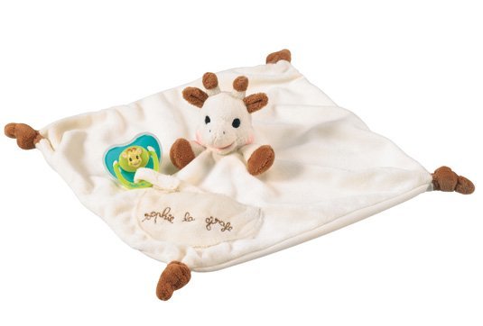 Vulli: Sophie the Giraffe Comforter with Soother Holder image