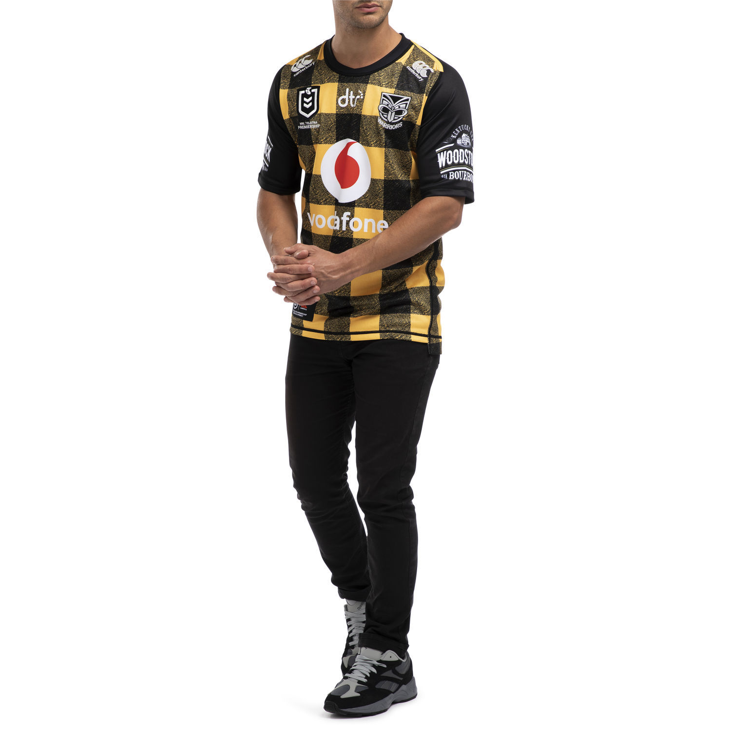 Vodafone Warriors Bushshirt Jersey (M) image