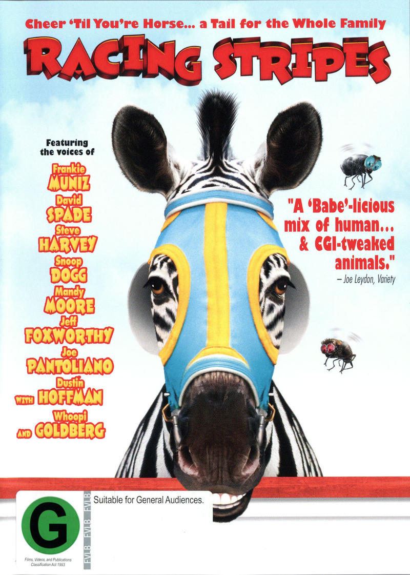 Racing Stripes on DVD image