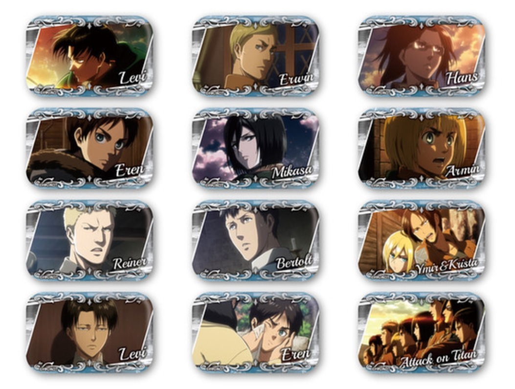 Attack on Titan - Maru Kaku Can Badge image