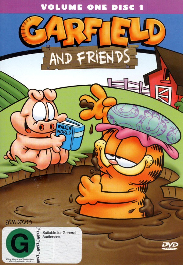 Garfield And Friends - Vol. 1: Disc 1 on DVD image