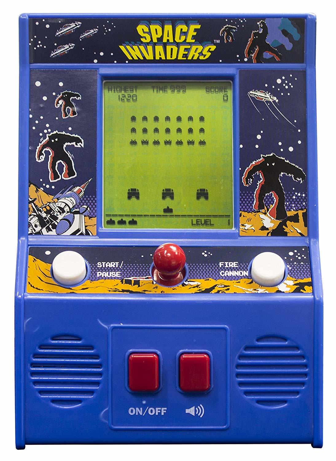 Buy Space Invaders Mini Arcade Game at Mighty Ape NZ