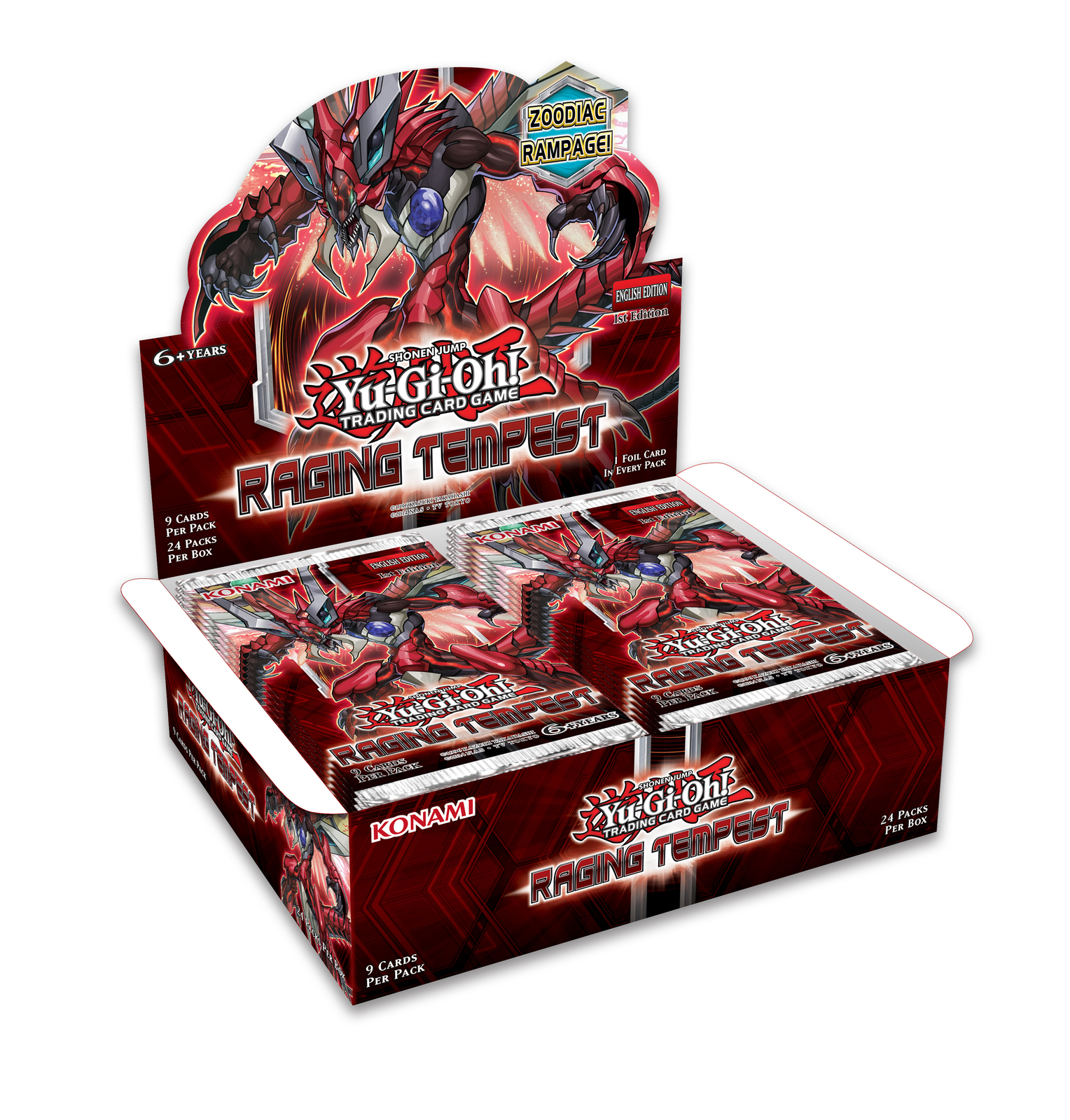 Yu-Gi-Oh! Raging Tempest Booster Box