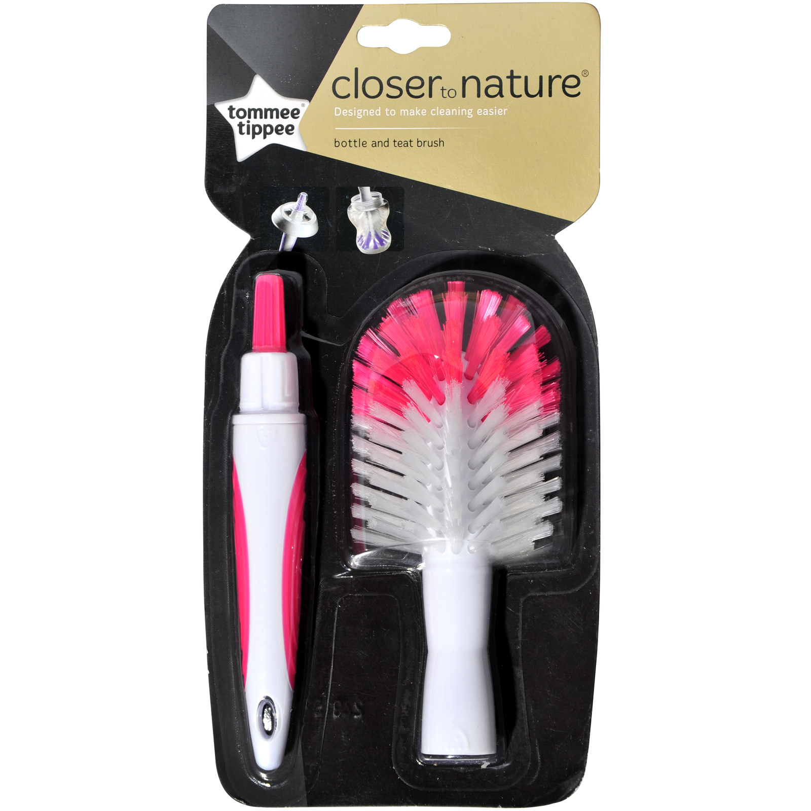 Tommee Tippee Closer to Nature Bottle and Teat Brush