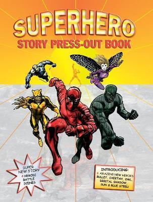 Superhero Story Press-out Book by Jake Jackson image