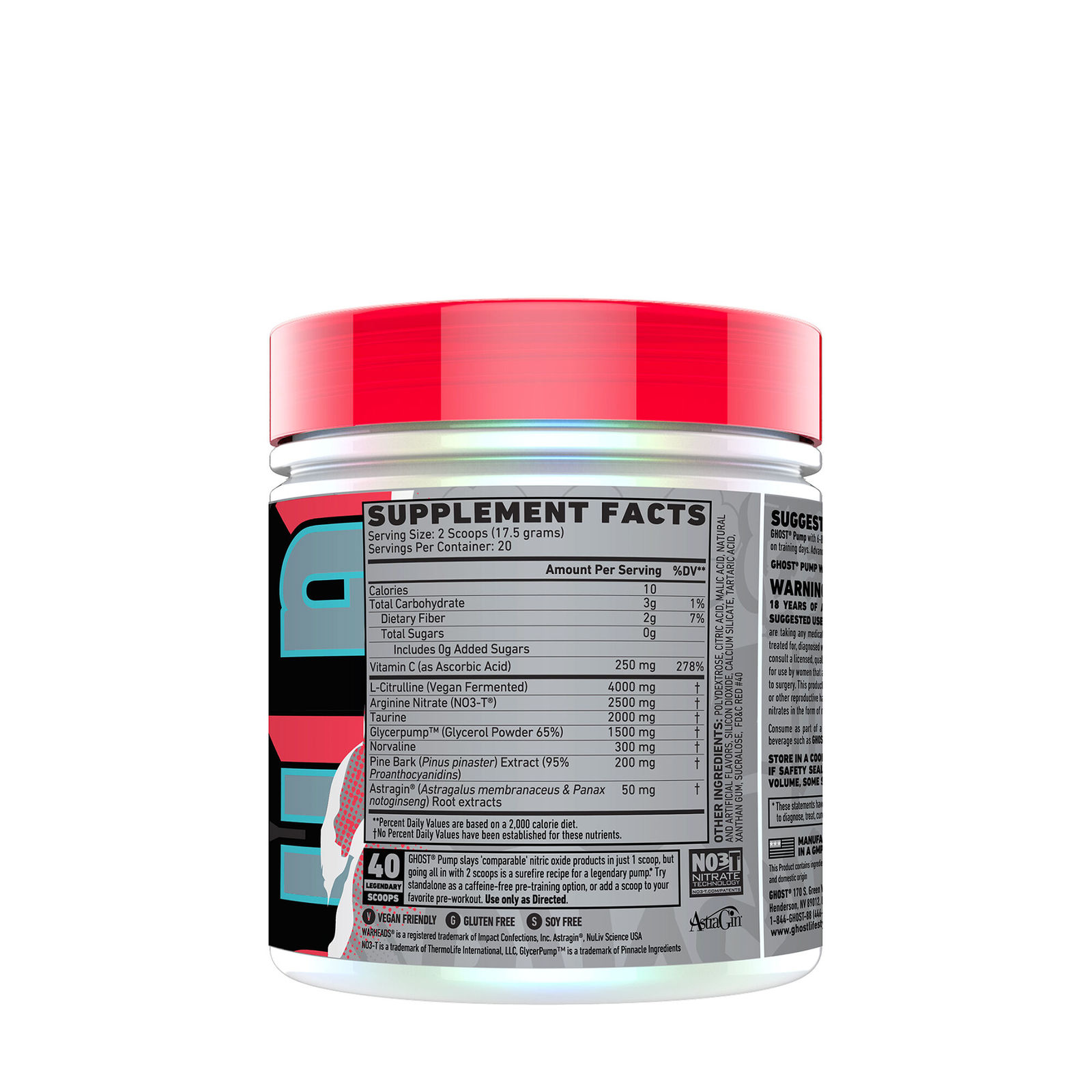 Buy Ghost Pump Nitric Oxide at Mighty Ape NZ