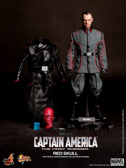 Captain America Movie 1/6 Scale 12" Action Figure - Red Skull image