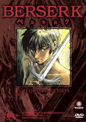 Berserk - V5 - Requited Desires on DVD Berserk - V5 - Requited Desires on DVD