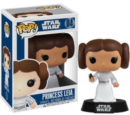 Star Wars Princess Leia Pop! Vinyl Bobble Head Figure