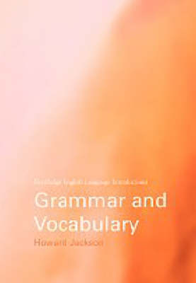 Grammar and Vocabulary by Howard Jackson image