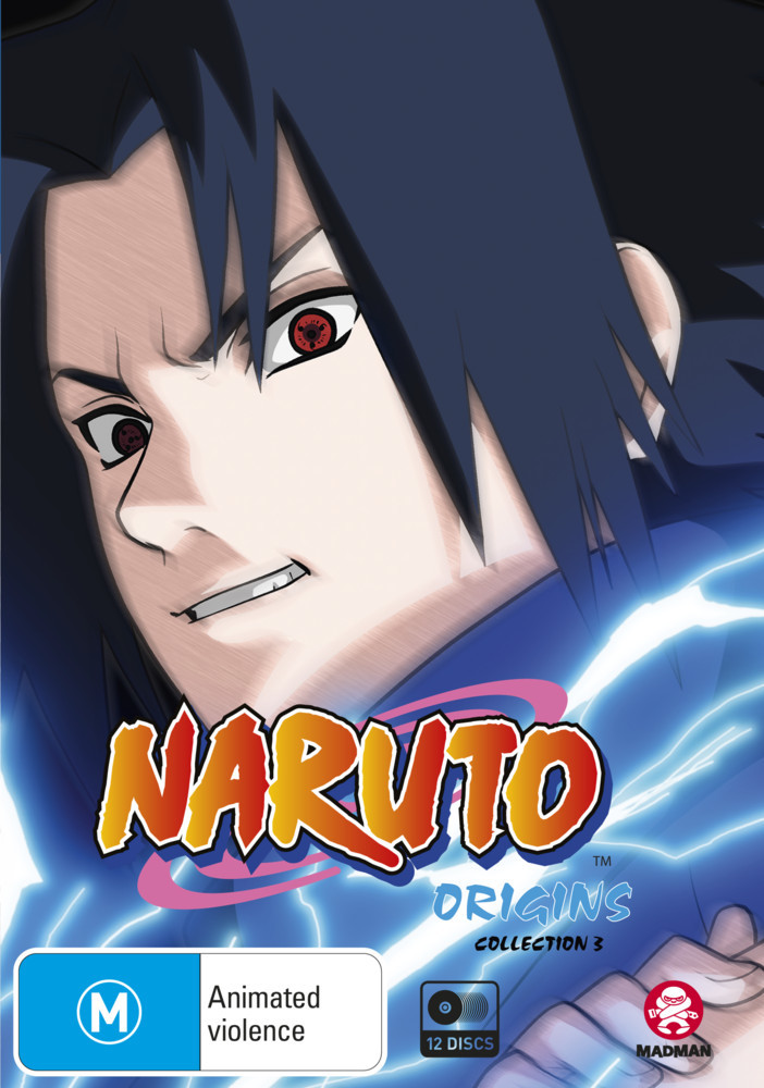 Naruto (Uncut): Origins - Collection 03 (Eps 107-163) on DVD image
