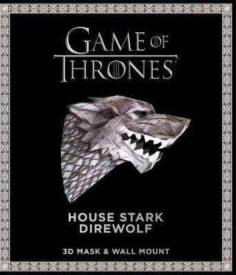 Game of Thrones Mask and Wall Mount - House Stark Wolf image