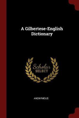 A Gilbertese-English Dictionary image