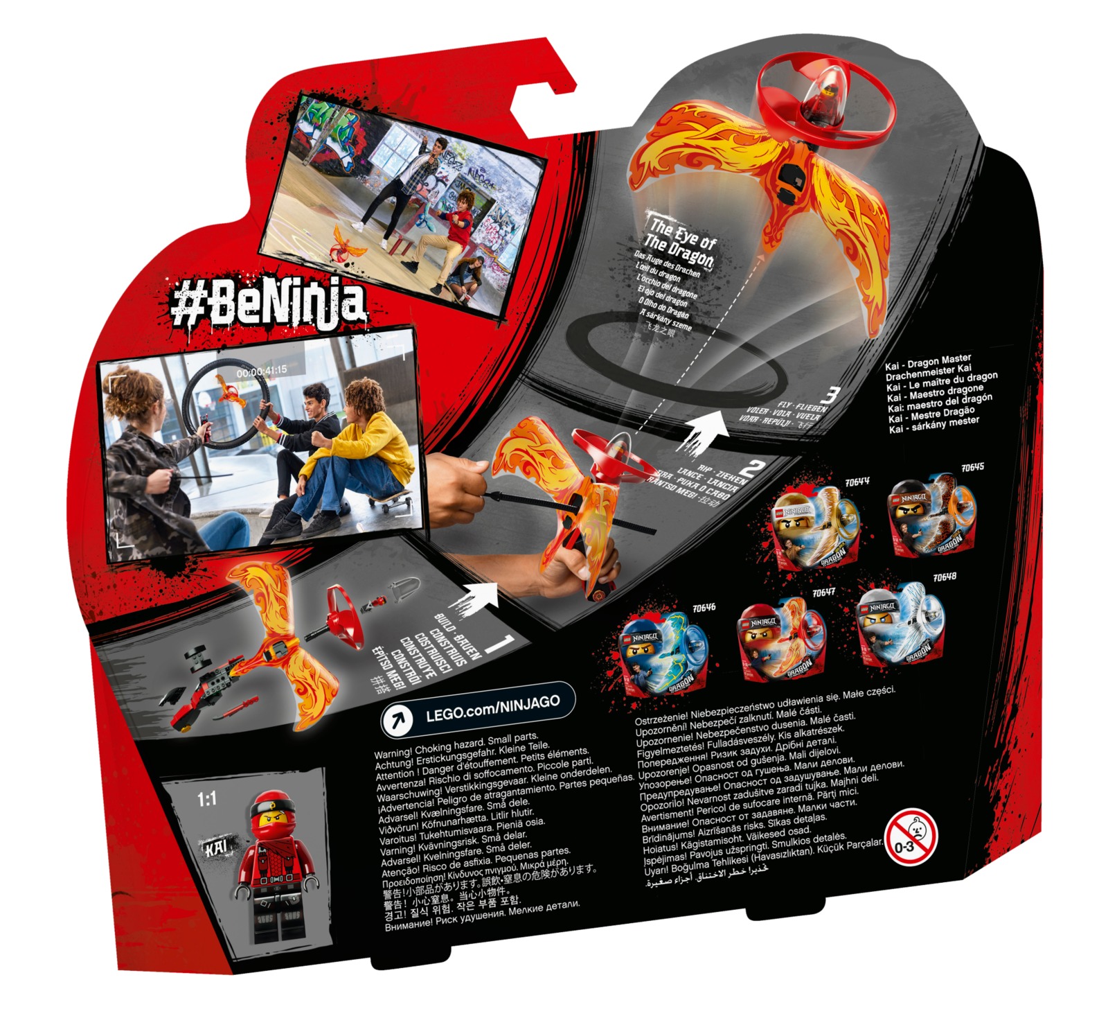 LEGO Ninjago - Kai Dragon Master (70646) image