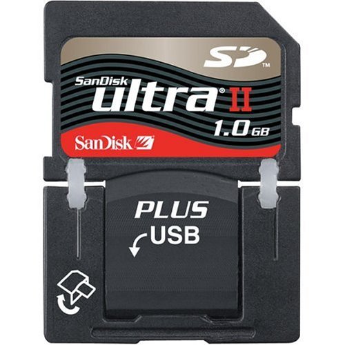 SanDisk SD Plus Ultra II 1024MB (1GB) Memory image