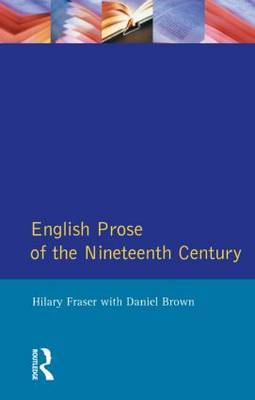 English Prose of the Nineteenth Century by Hilary Fraser image