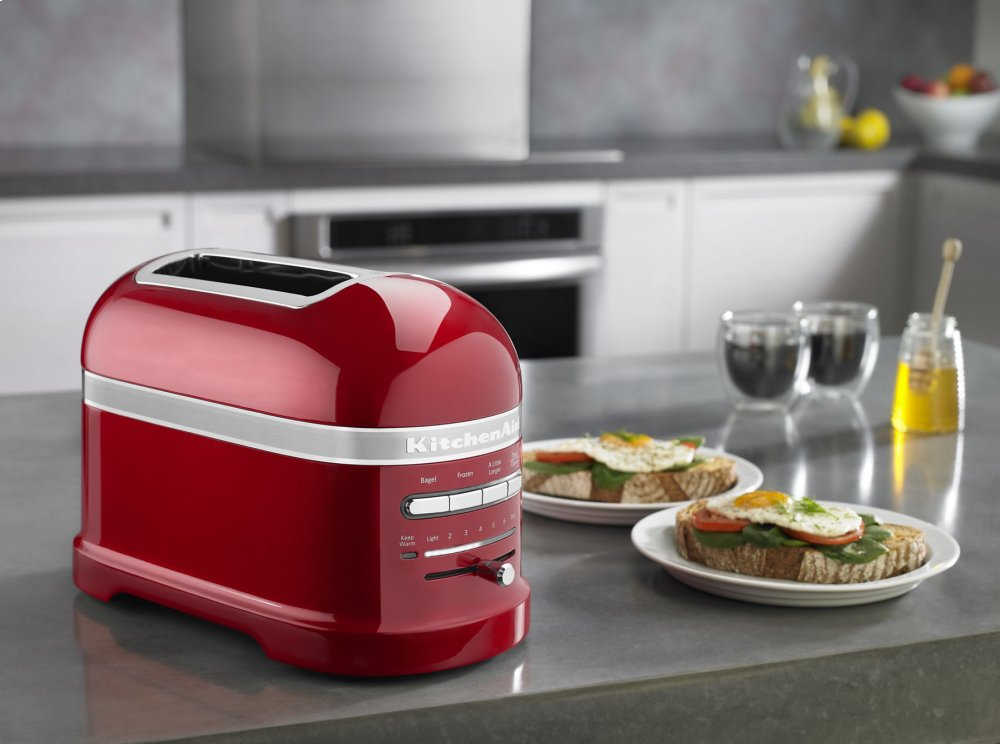 KitchenAid Proline 2 Slice Toaster Frosted Pearl at Mighty Ape NZ