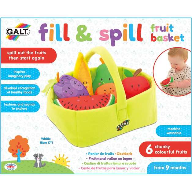 Buy Galt Fill & Spill Fruit Basket Roleplay Set at Mighty Ape NZ