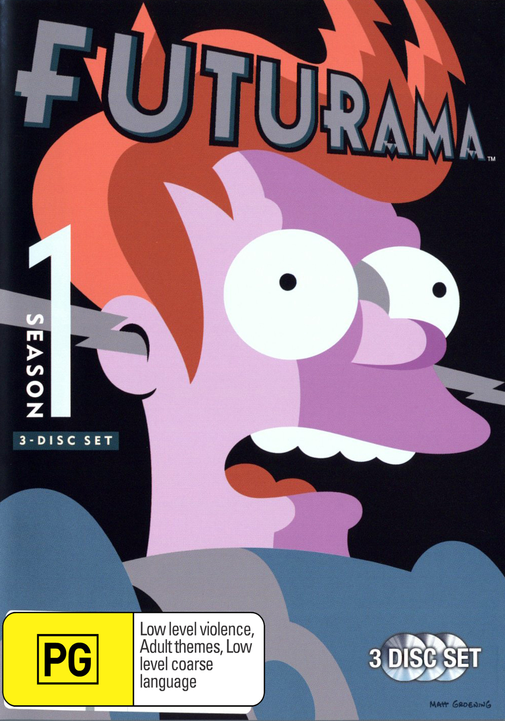 Futurama - Season 1 (3 Disc Box Set) on DVD image