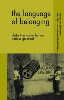 The Language of Belonging by Ulrike Hanna Meinhof image