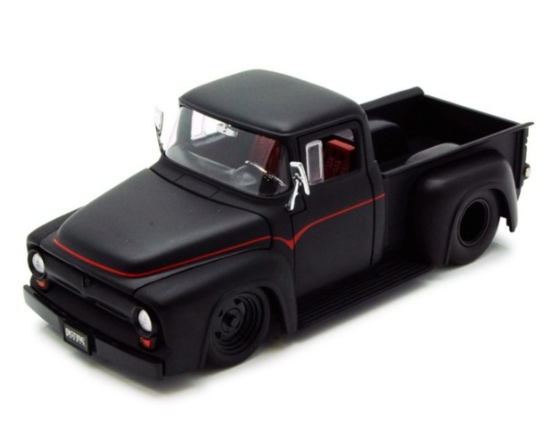 Jada: 1/24 Btm Ford F100 – Diecast Model (Black)