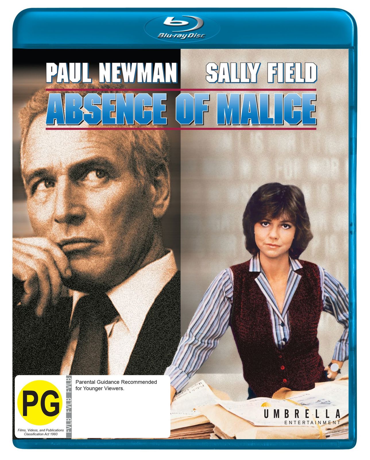 Absence of Malice on Blu-ray image