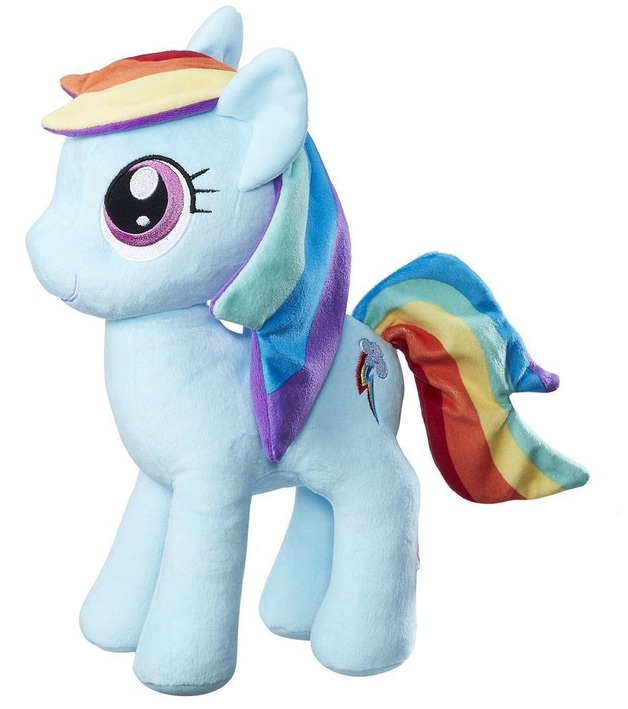 large rainbow dash plush