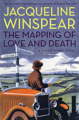 The Mapping of Love and Death on Hardback by Jacqueline Winspear