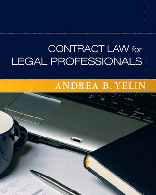 Contract Law for Legal Professionals by Andrea B Yelin image