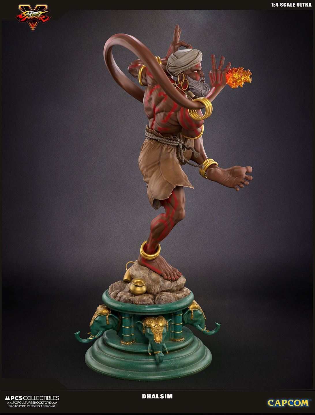 Streetfighter V - Dhalsim 1:4 Scale Statue