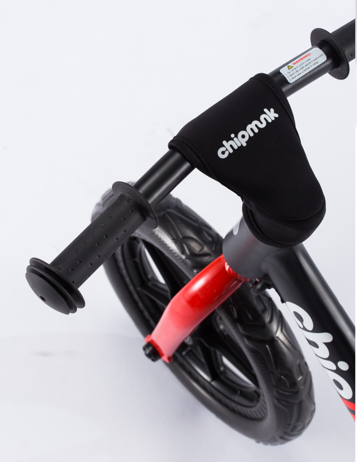 RoyalBaby: Chipmunk Balance Bike - Black image