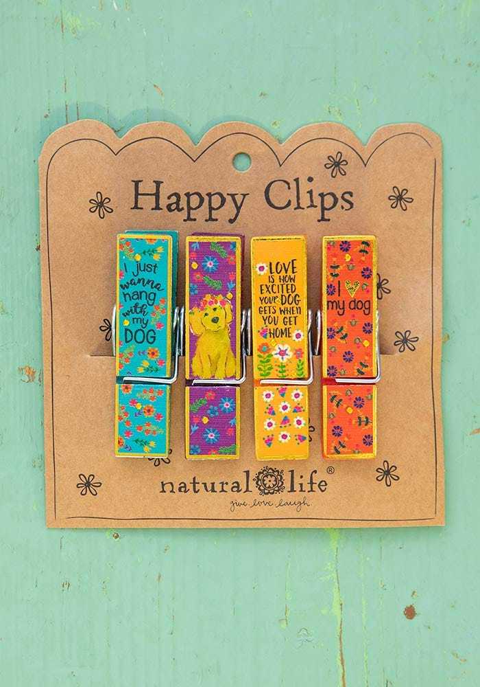 Natural Life Happy Chip Clips Hang With My Dog at Mighty Ape NZ