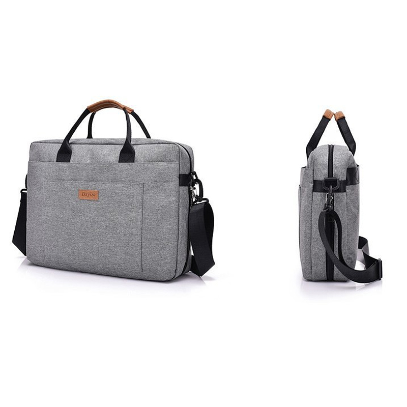 Large Capacity Laptop Briefcase Bag Grey at Mighty Ape NZ