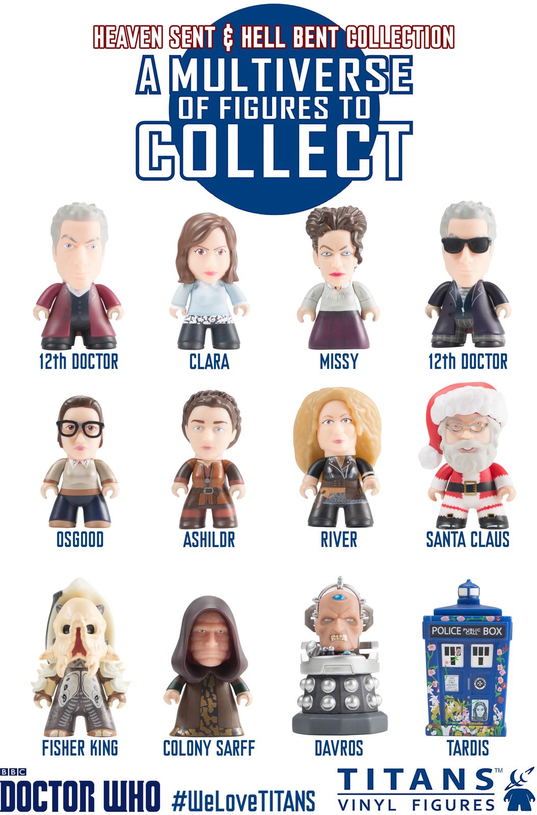 Doctor Who: Heaven Sent Hell - Titans Vinyl Figure (Blind Box) image