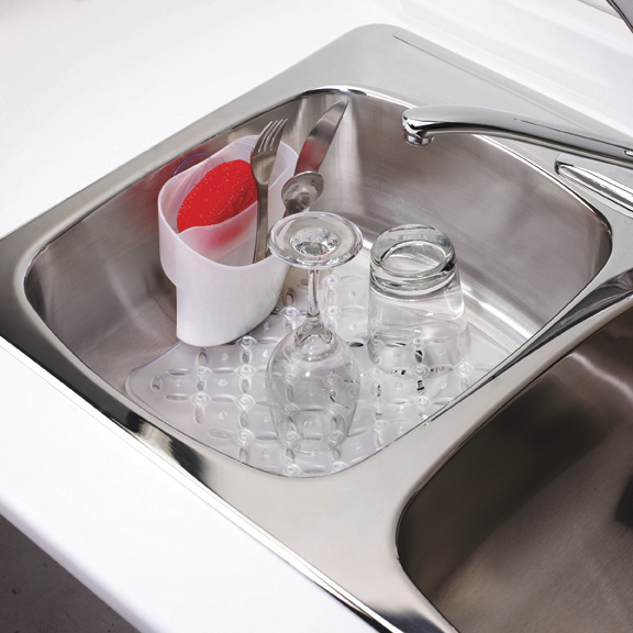 Umbra Sinkit Sink Liner White at Mighty Ape Australia