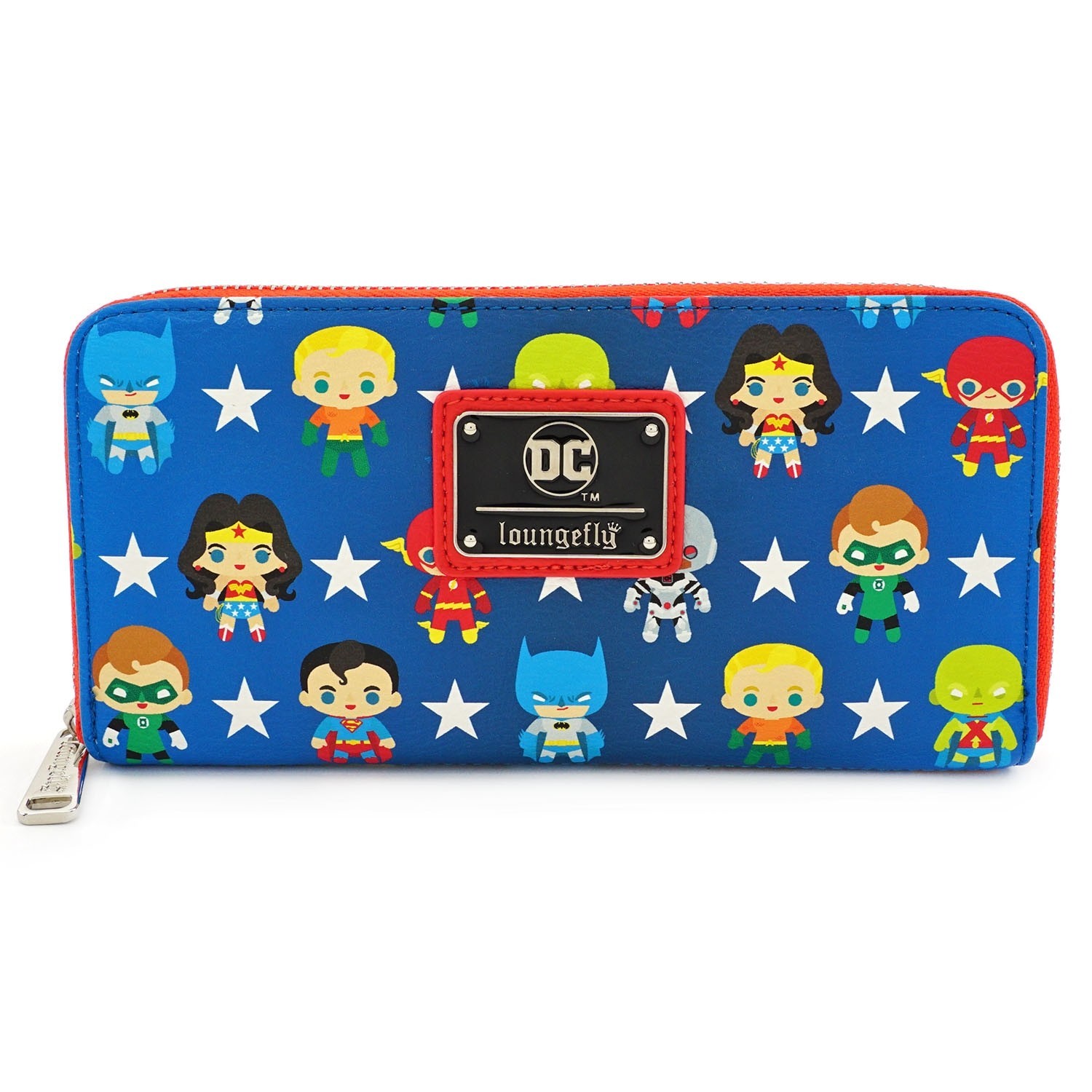 Loungefly: Justice League - Chibi Zip-Around Wallet