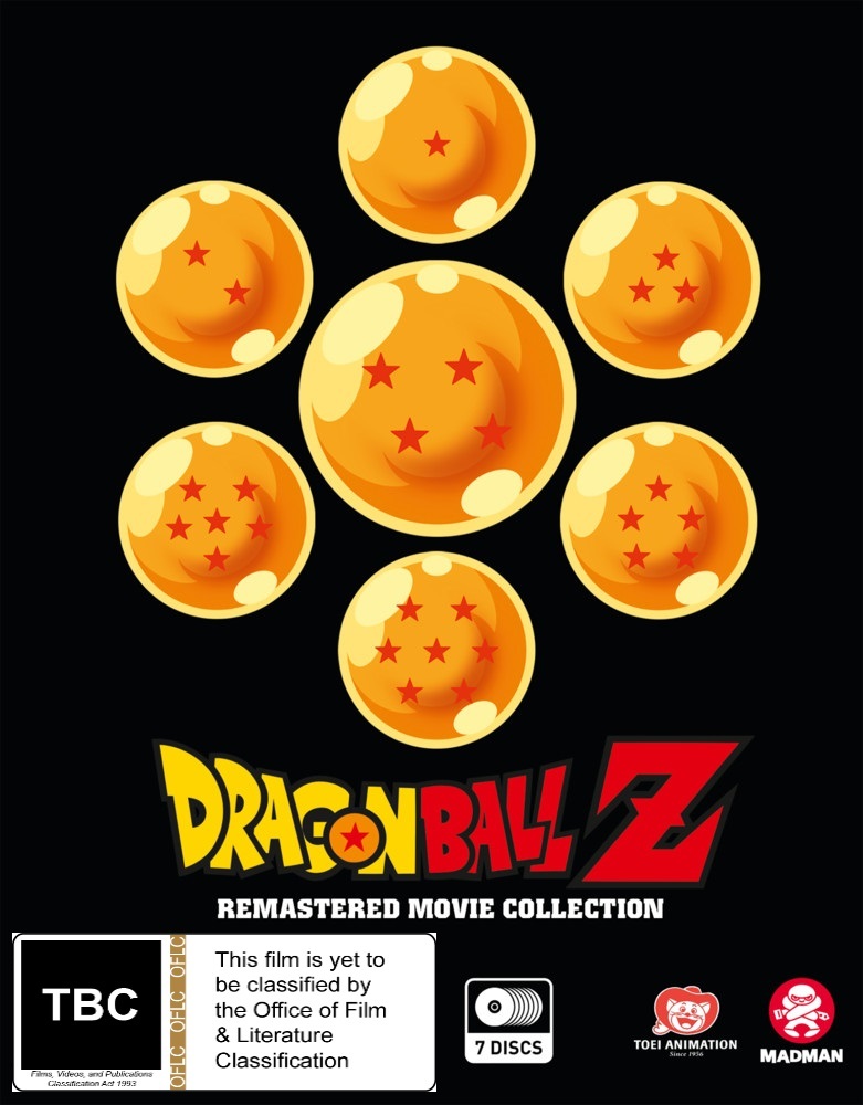 Dragon Ball Z: Remastered Movie Collection (Uncut) on Blu-ray