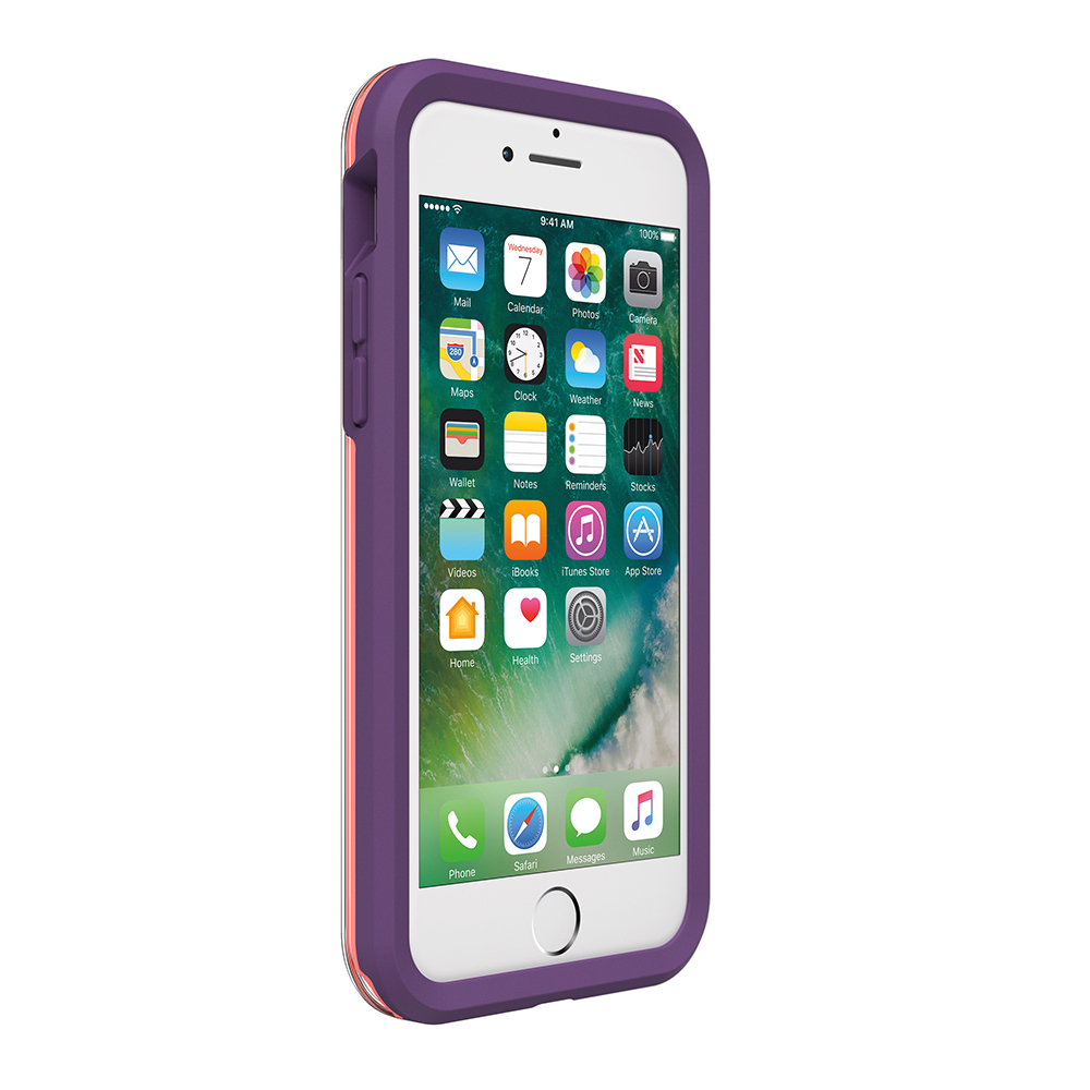 LifeProof Slam Case for iPhone 7/8 - Coral Lilac