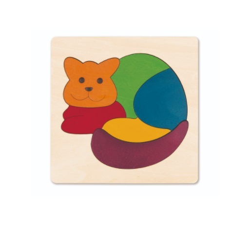 Hape: Rainbow Cat Puzzle image