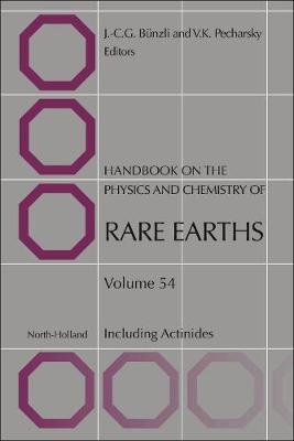 Handbook on the Physics and Chemistry of Rare Earths: Volume 54 image