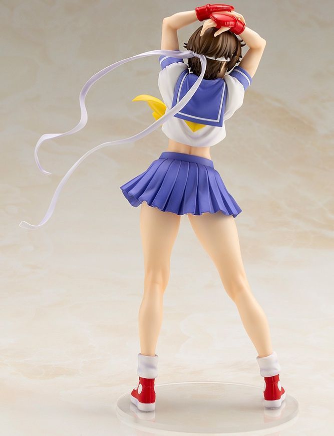 Street Fighter Bishoujo: 1/7 Sakura -Round 2- PVC Figure image