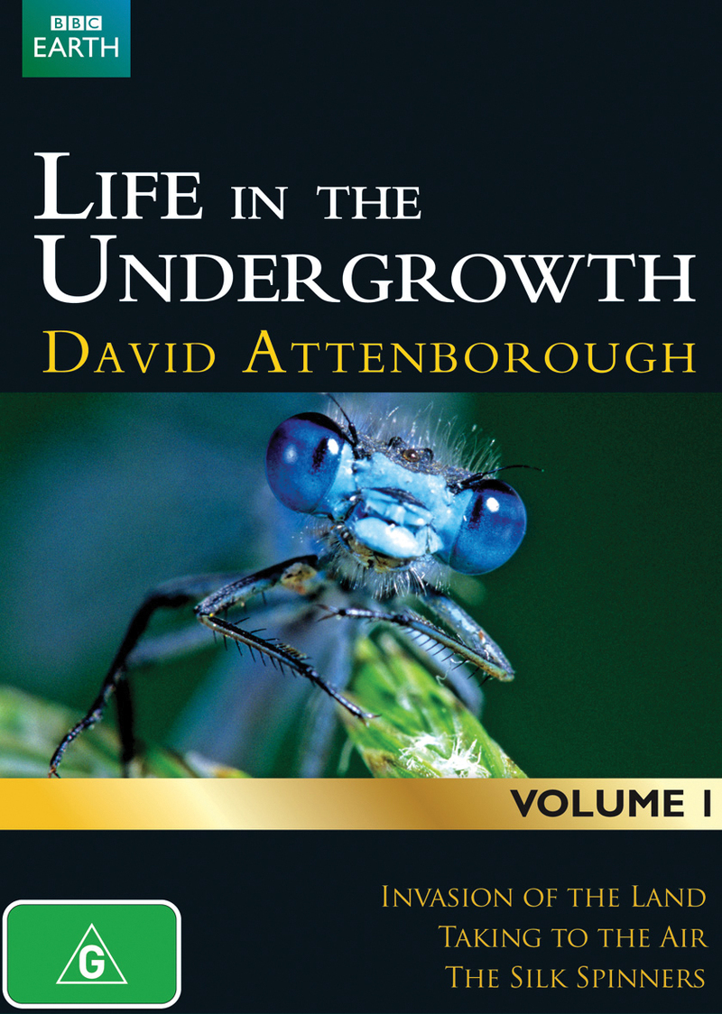 David Attenborough's Life in the Undergrowth - Volume 1 on DVD image