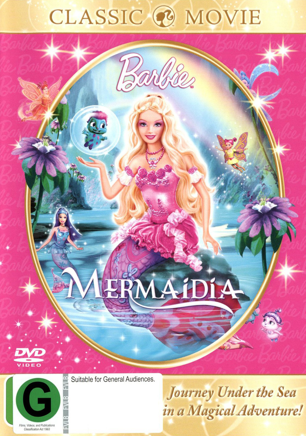 Barbie: Mermaidia on DVD image