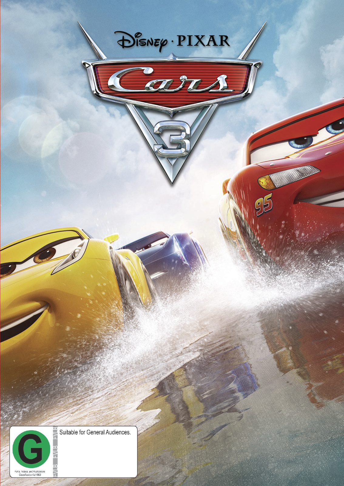 Cars 3 on DVD image